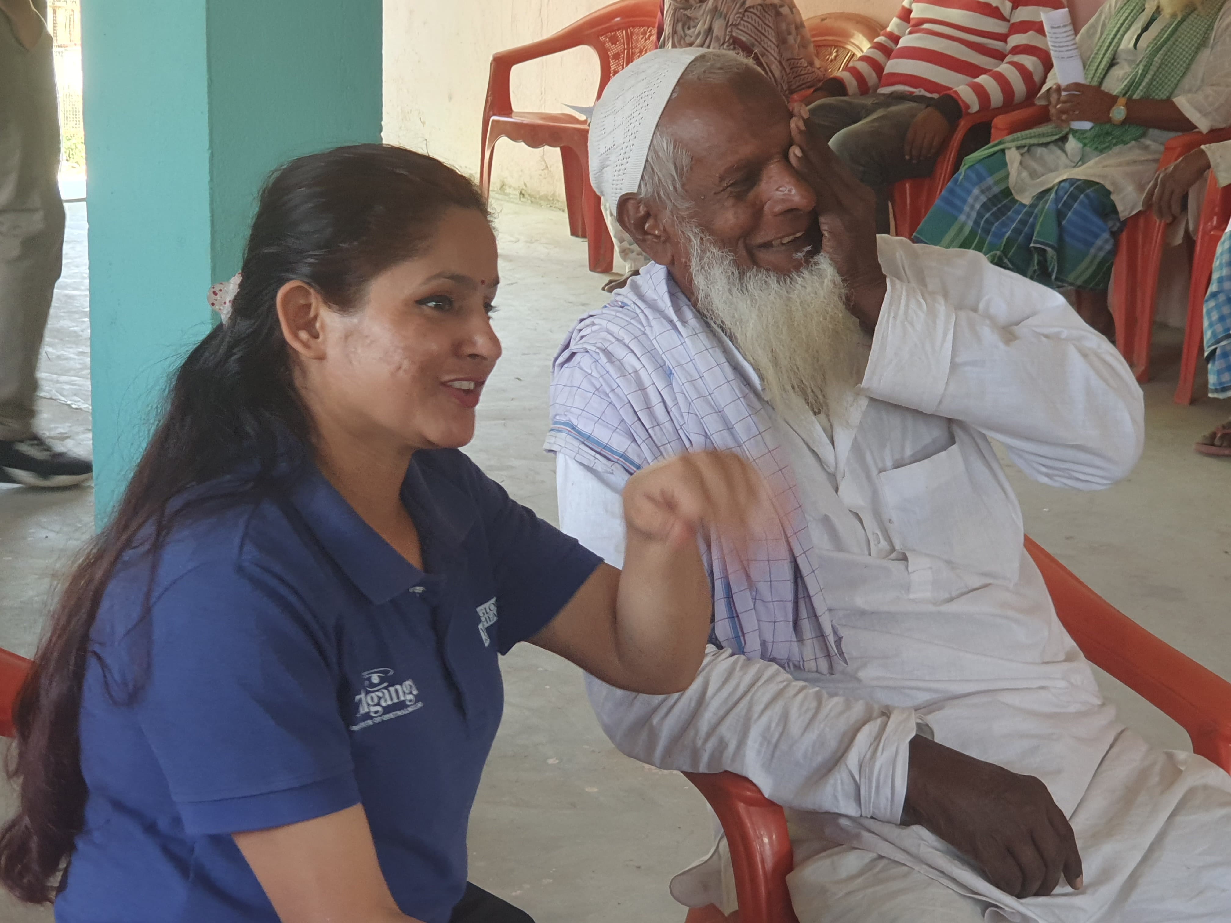 Free Eye Screening Camp, Thulo Brahmapuri, Kalaiya 17, Bara