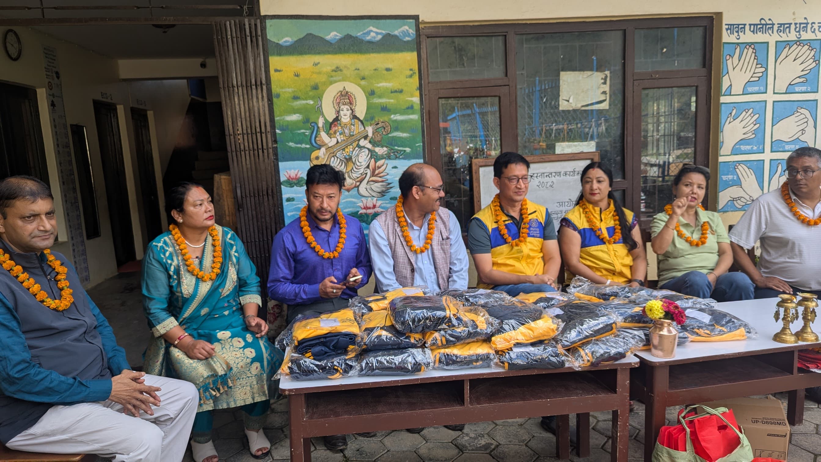 Service Project: 1 School Uniform & Stationary Distribution