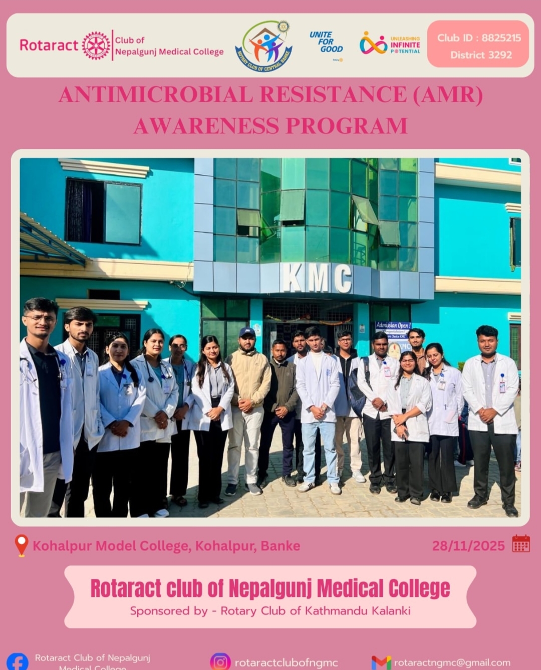 ANTIMICROBIAL RESISTANCE AWARENESS PROGRA