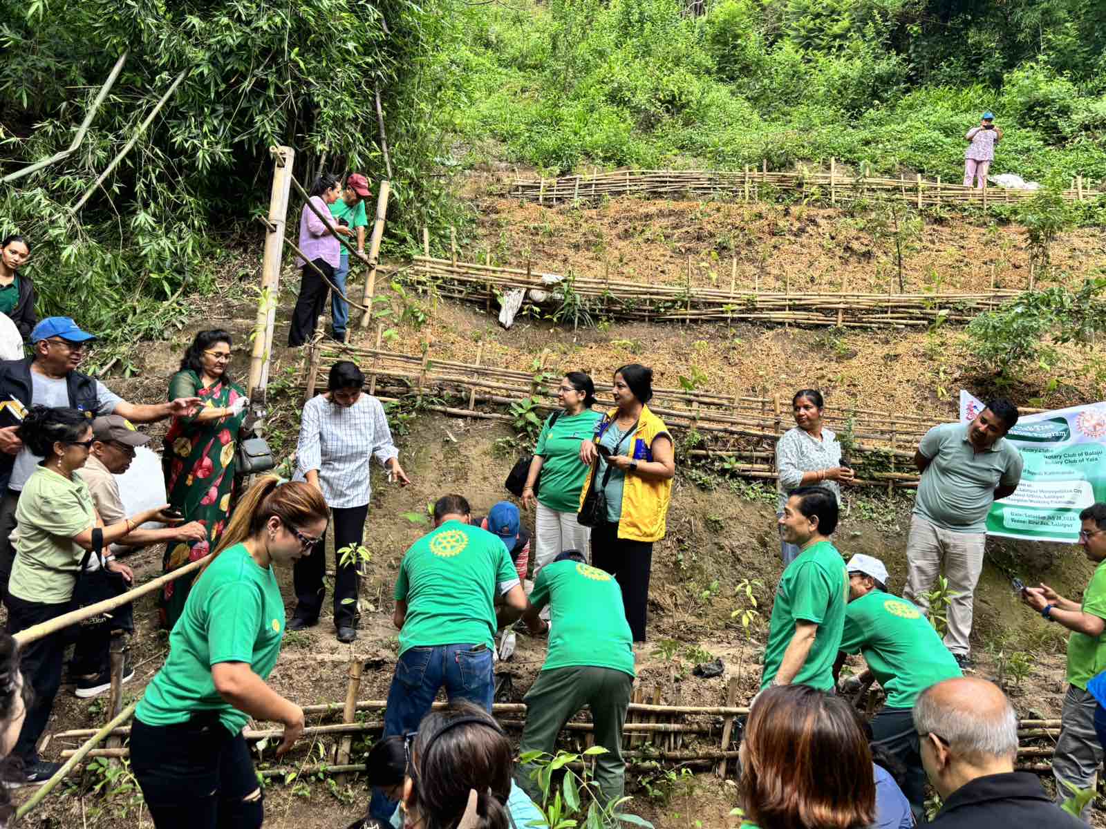 Service Project 2: Joint Club Tree Plantation